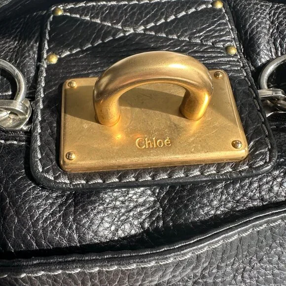 Chloe Paddington Leather Shoulder Bag - Picture 4 of 16